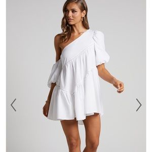 Off the shoulder dress